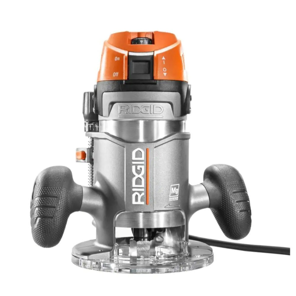 11 Amp 2HP 1/2 in. Corded Fixed Base Router 11 Amp 2HP 1/2 in. Corded Fixed Base Router